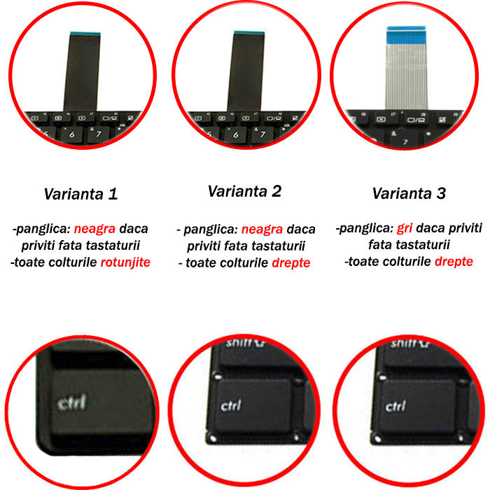 Tastatura Laptop Asus F550CA layout UK varianta 2 - imagine 2