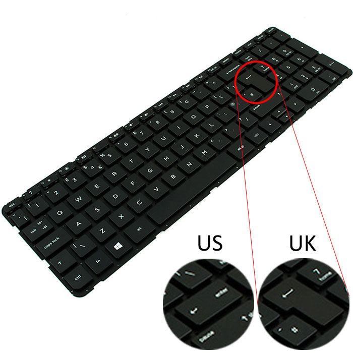 Tastatura Laptop HP Compaq Pavilion 15-D051SQ layout UK