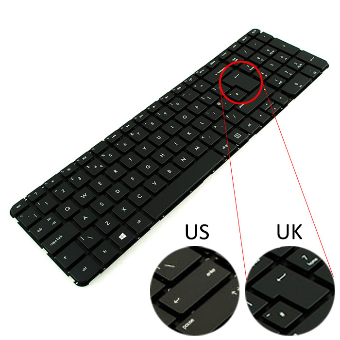 Tastatura Laptop Hp Pavilion M7-1000 Series layout UK