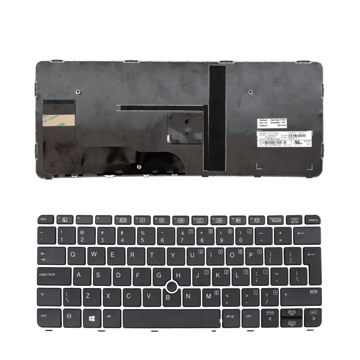 Tastatura Laptop HP EliteBook 820 G3 cu rama argintie