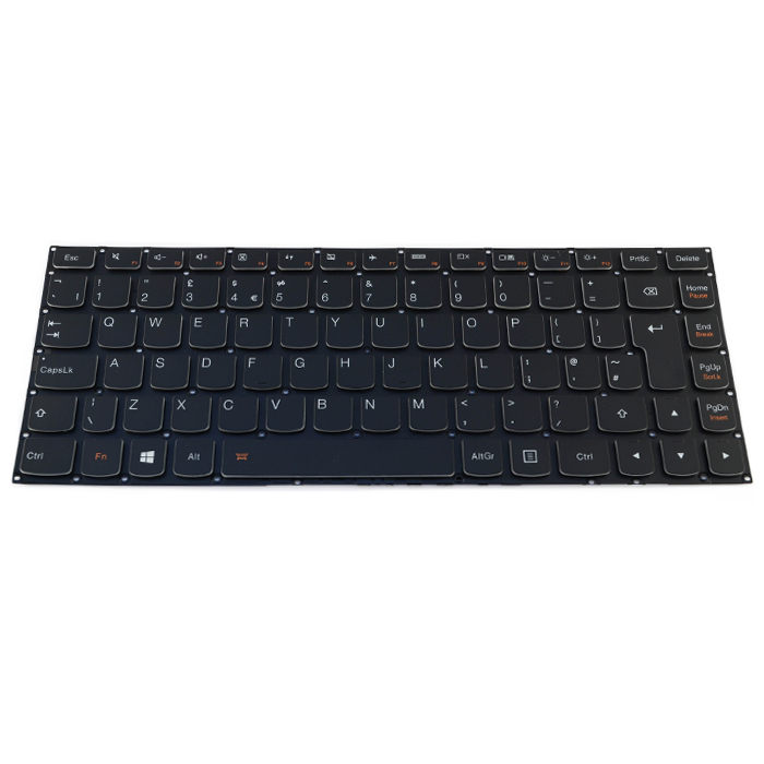 Tastatura Laptop IBM Lenovo YOGA 2 13  iluminata layout UK - imagine 2