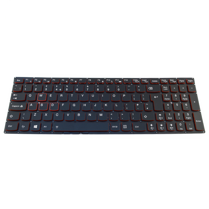 Tastatura Laptop Lenovo IdeaPad Y700-15ISK iluminata layout UK - imagine 2