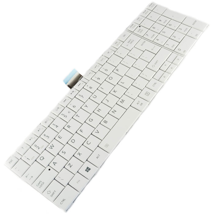 Tastatura Laptop Toshiba Satellite C855 alba