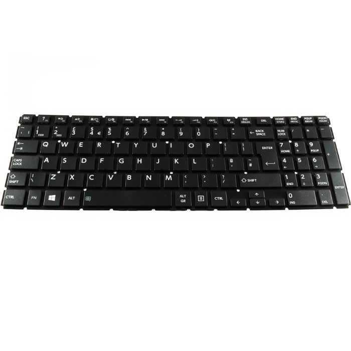 Tastatura Laptop Toshiba Satellite P50-C-17M layout UK - imagine 2