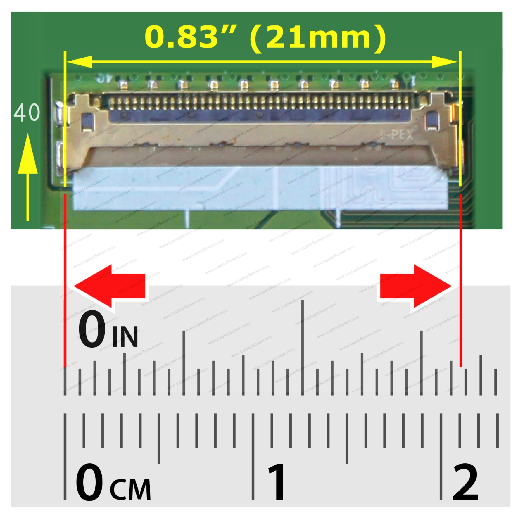 Display Laptop Display Laptop LQ156M1JW25 40 pini narrow - imagine 2