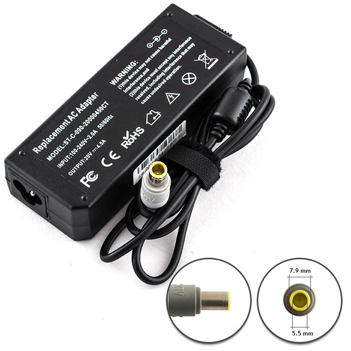 Incarcator Laptop IBM Lenovo 20V 4.5A 90W cu pin central