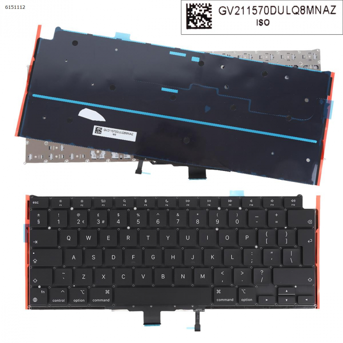 Tastatura Laptop APPLE Macbook Pro A2337 iluminata layout UK