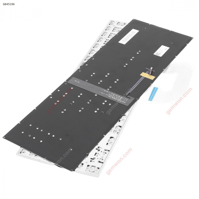 Tastatura Laptop ASUS ZenBook UX561U argintie iluminata - imagine 3