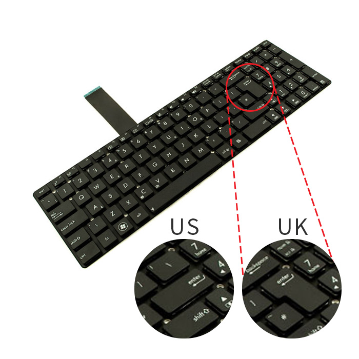 Tastatura Laptop Asus K55XI layout uk
