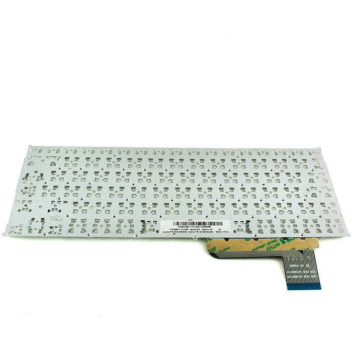 Tastatura Laptop Asus X205T alba layout UK - imagine 3