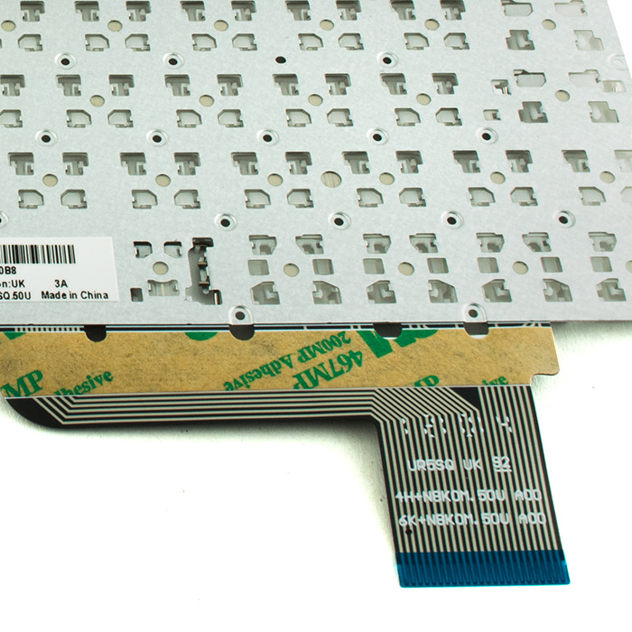 Tastatura Laptop Asus X205T alba layout UK - imagine 4