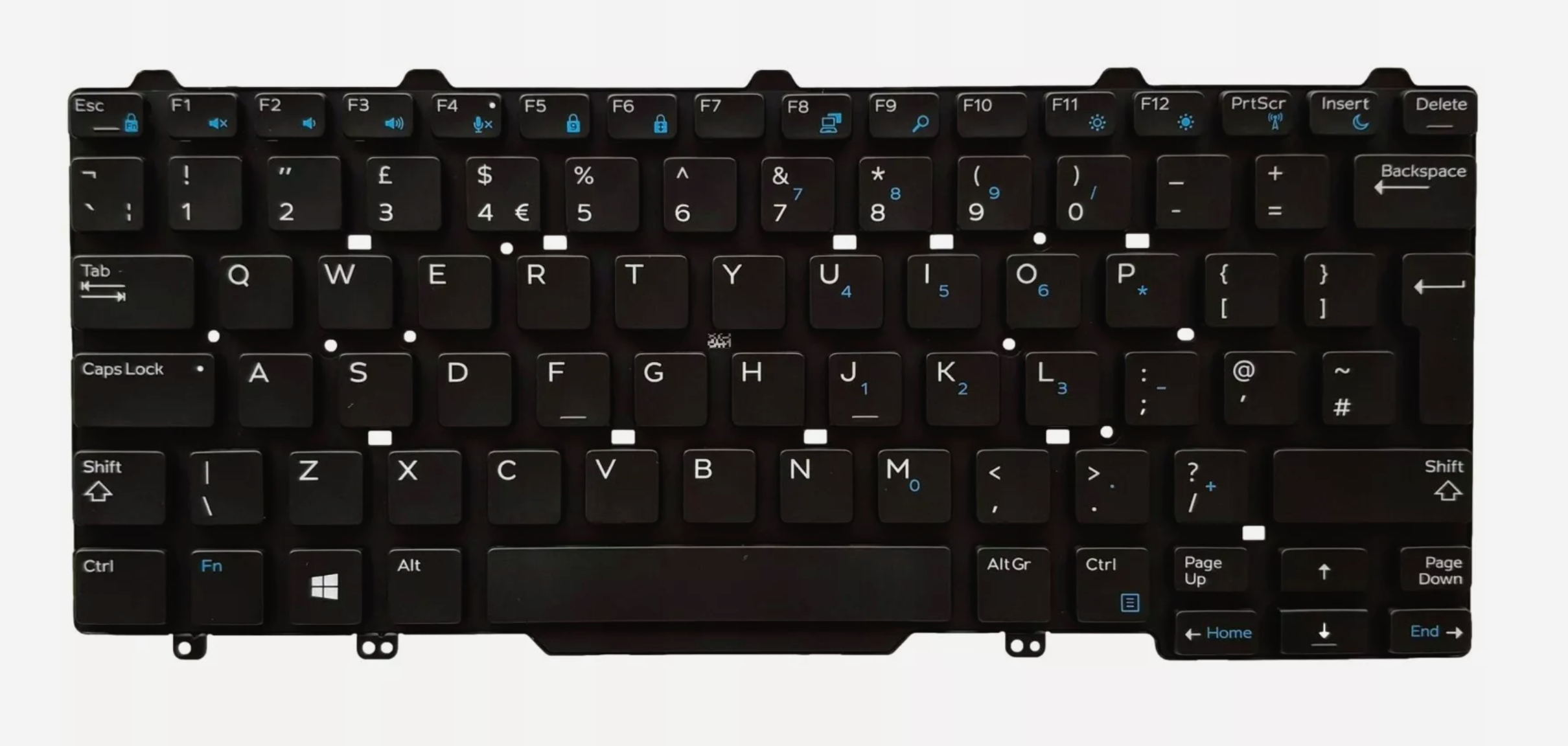 Tastatura Laptop DELL Latitude E7250 layout UK