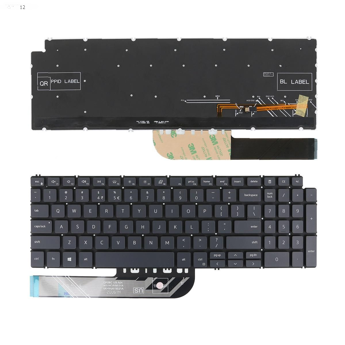 Tastatura Laptop Dell Inspiron 15 5584 iluminata