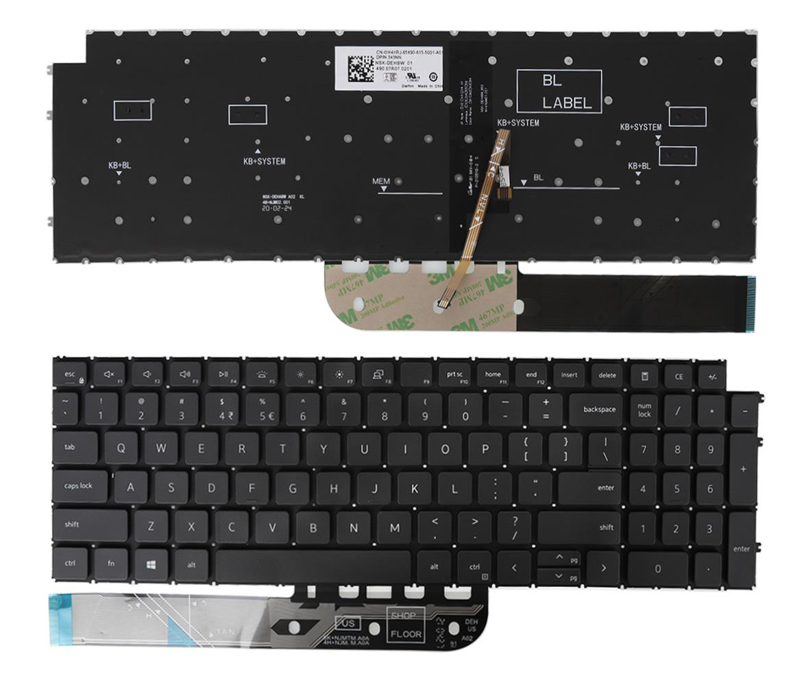 Tastatura Laptop Dell Inspiron 3511 iluminata