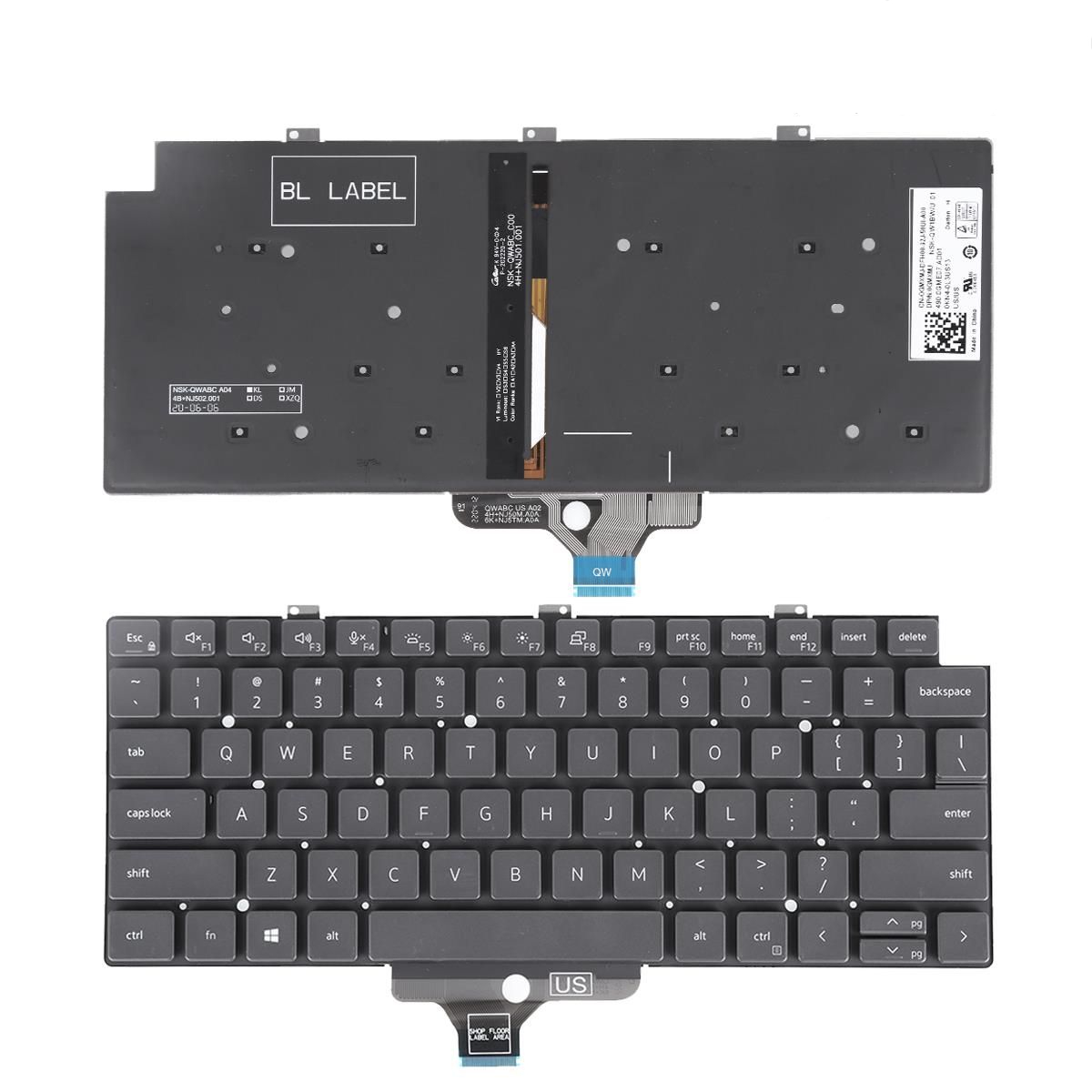 Tastatura Laptop Dell Latitude 7320 iluminata