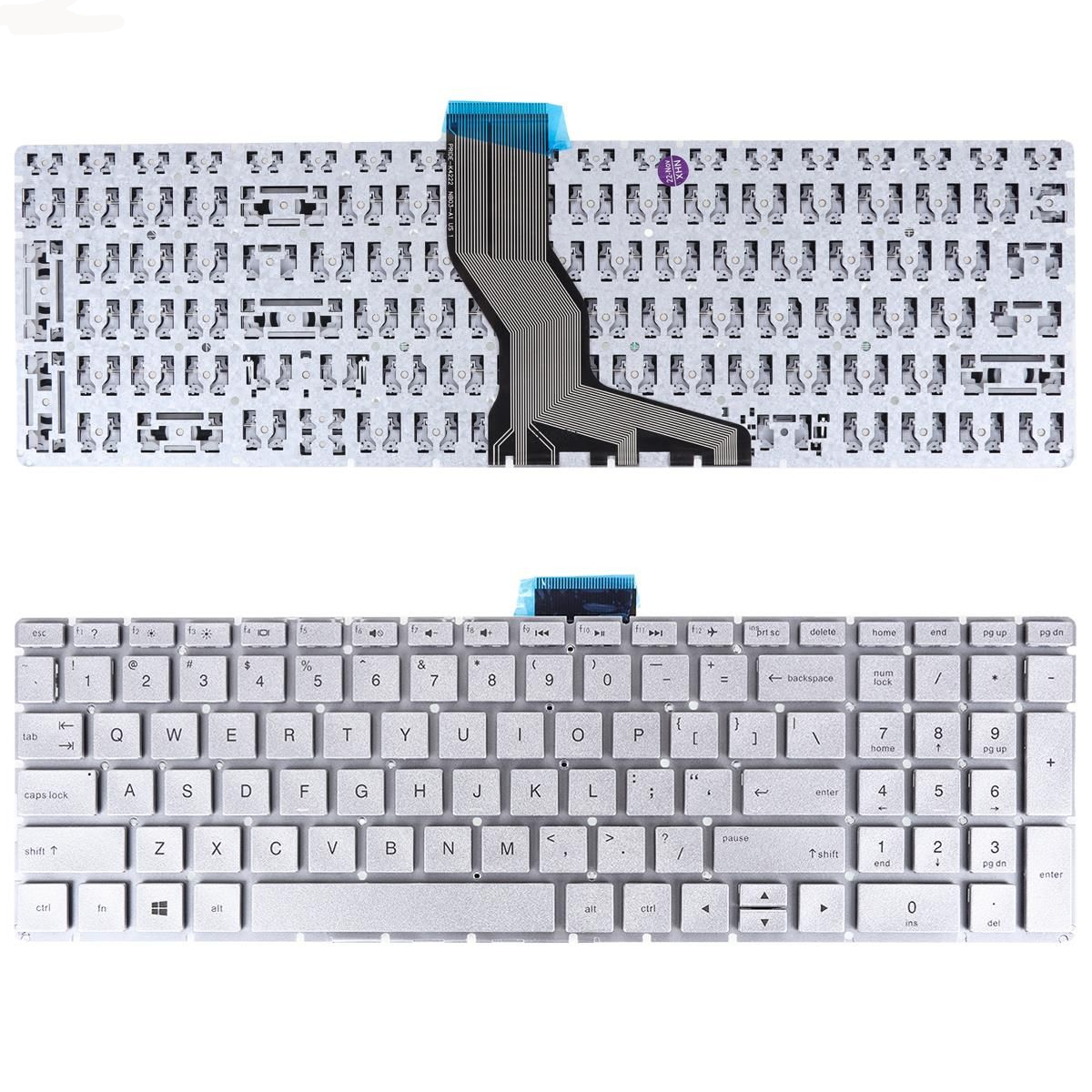 Tastatura Laptop Hp 15s-fq4001nq argintie