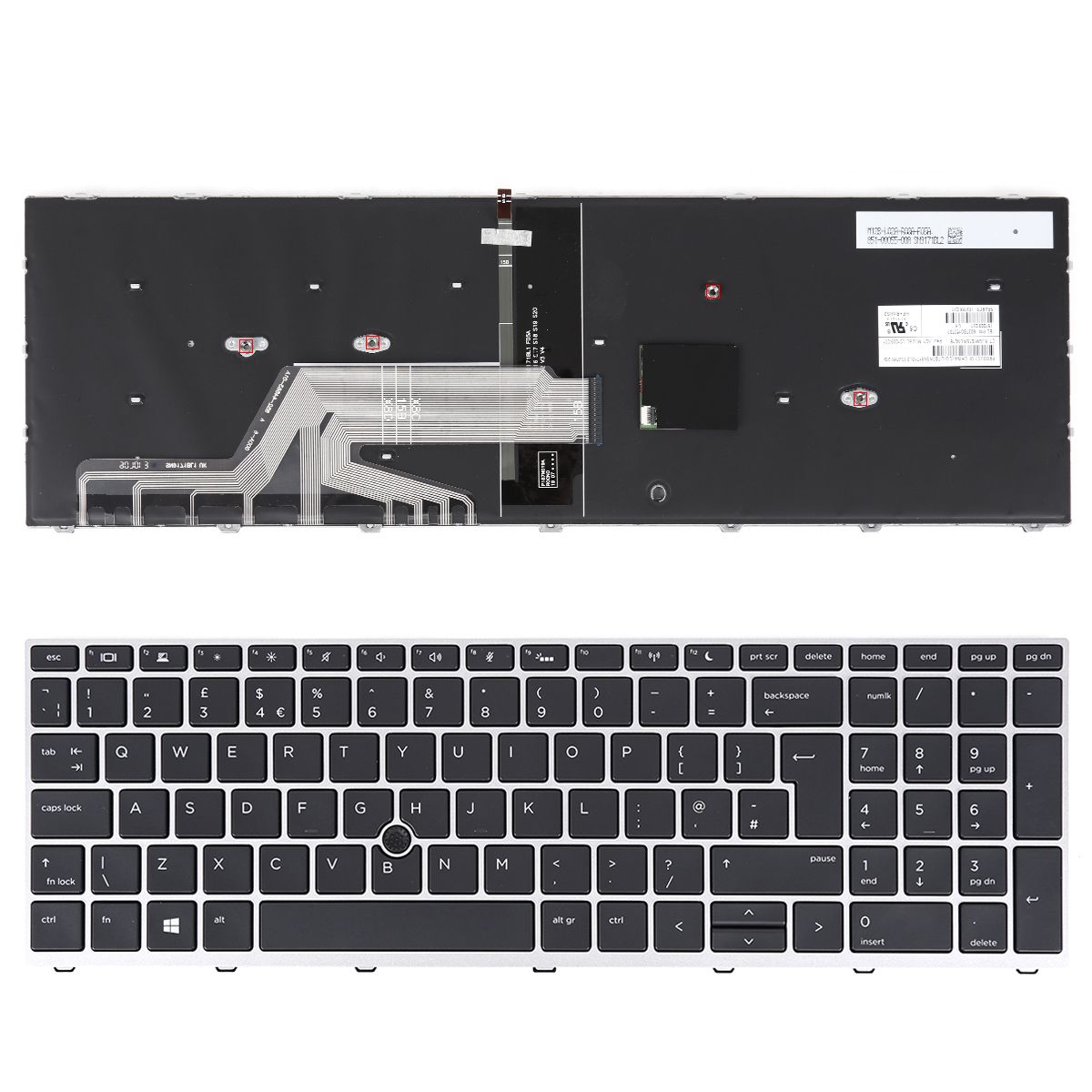Tastatura Laptop HP ProBook 650 G4 iluminata