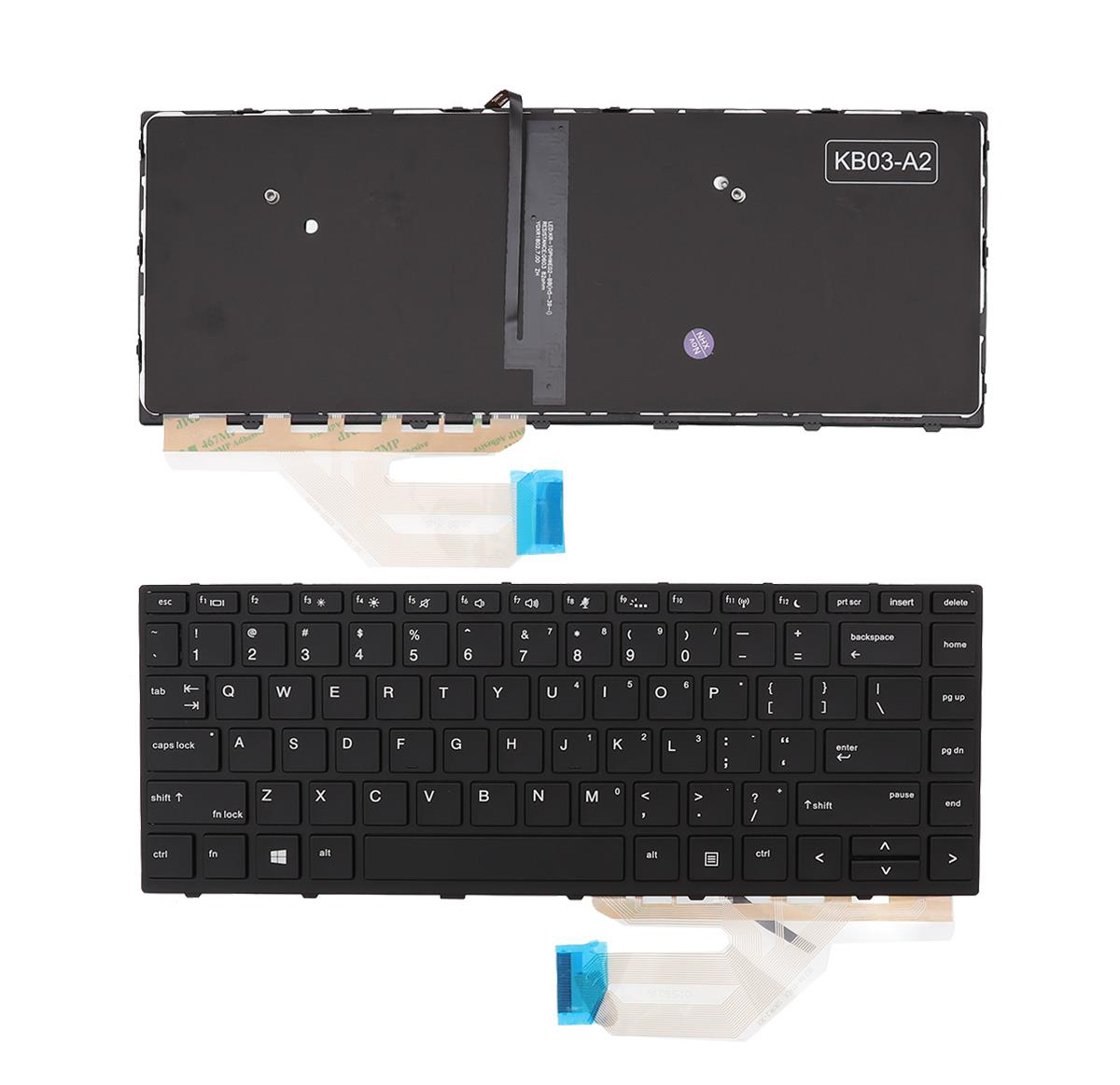 Tastatura Laptop HP ProBook x360 440 G1 iluminata