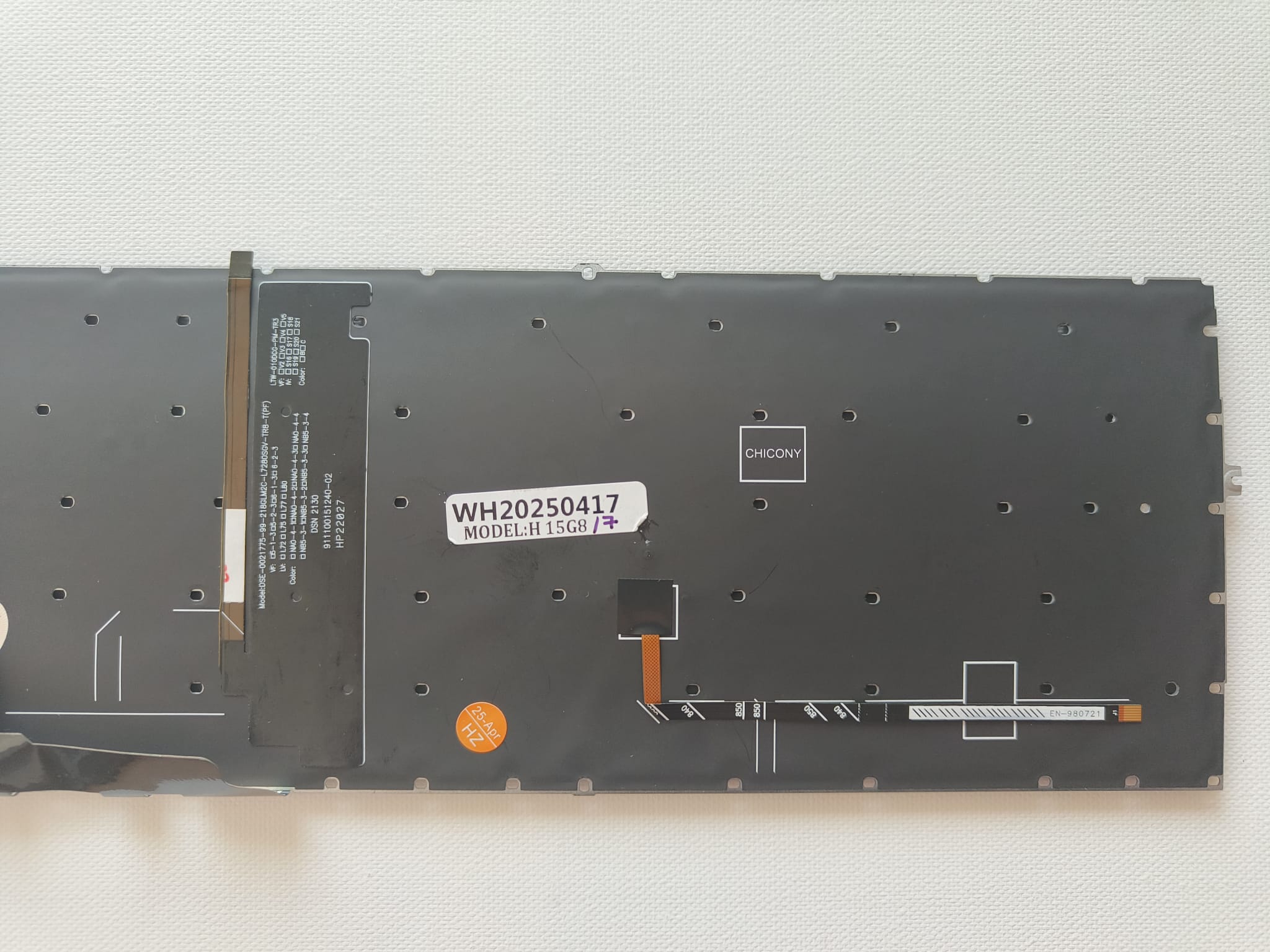 Tastatura Laptop HP ZBook Firefly 15 G7 iluminata layout UK - imagine 3