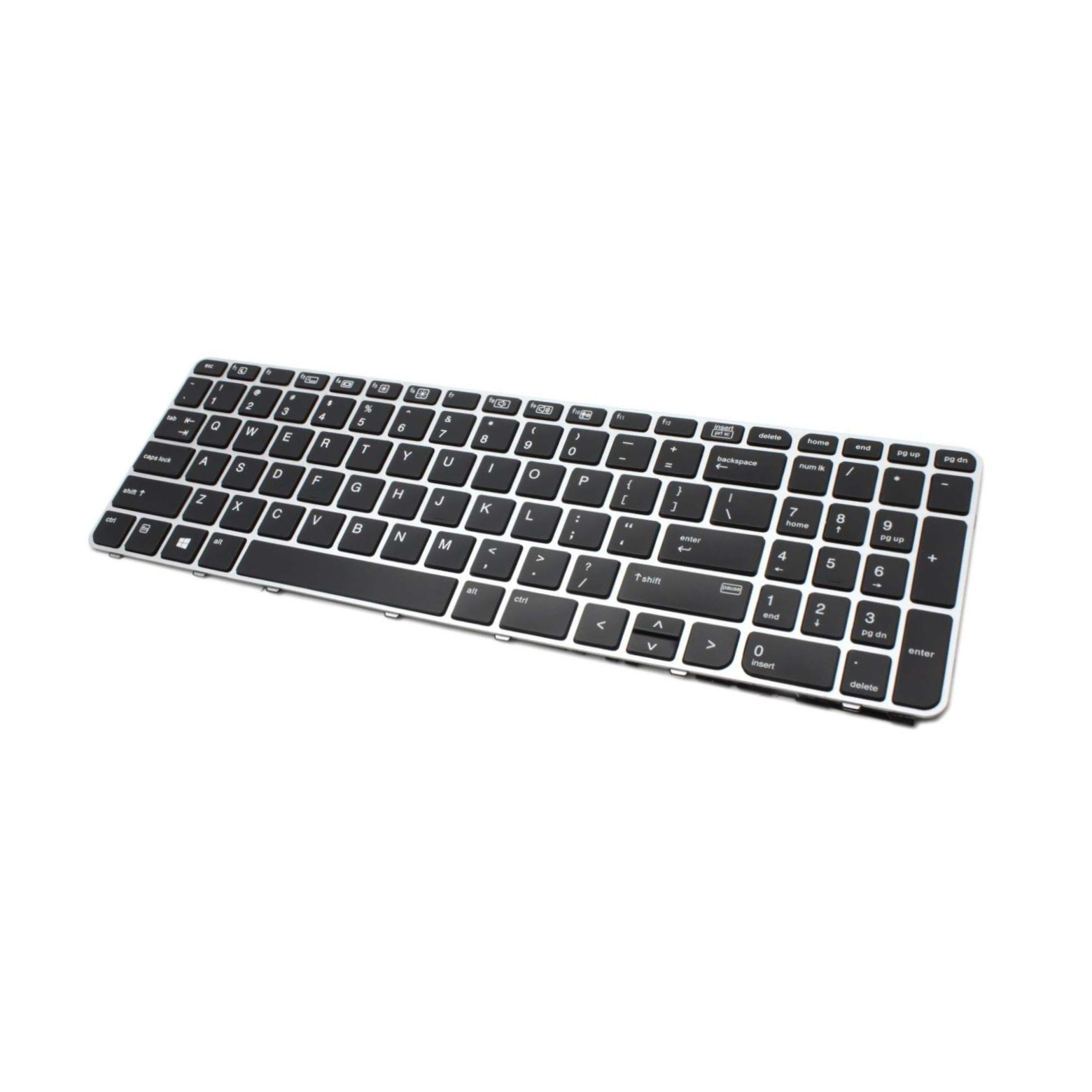 Tastatura Laptop HP Elitebook 850 G4 cu rama argintie iluminata fara pointstick
