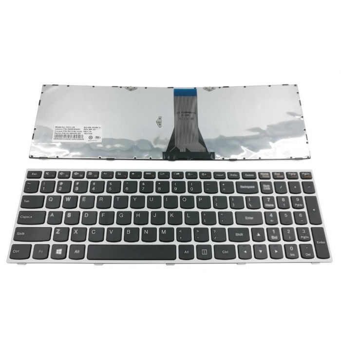 Tastatura Laptop IBM Lenovo IdeaPad 500-15ISK cu rama argintie