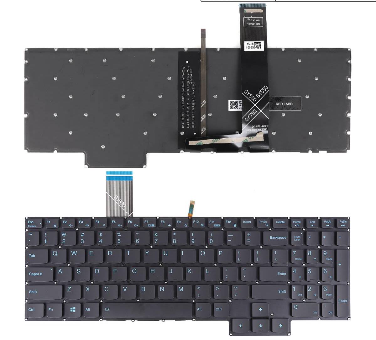 Tastatura Laptop Lenovo GAMING 3-15IMH05 iluminata