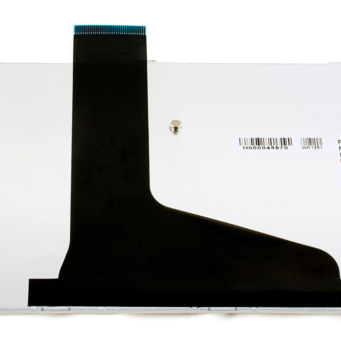 Tastatura Laptop Toshiba Satellite L850 alba cu rama - imagine 4